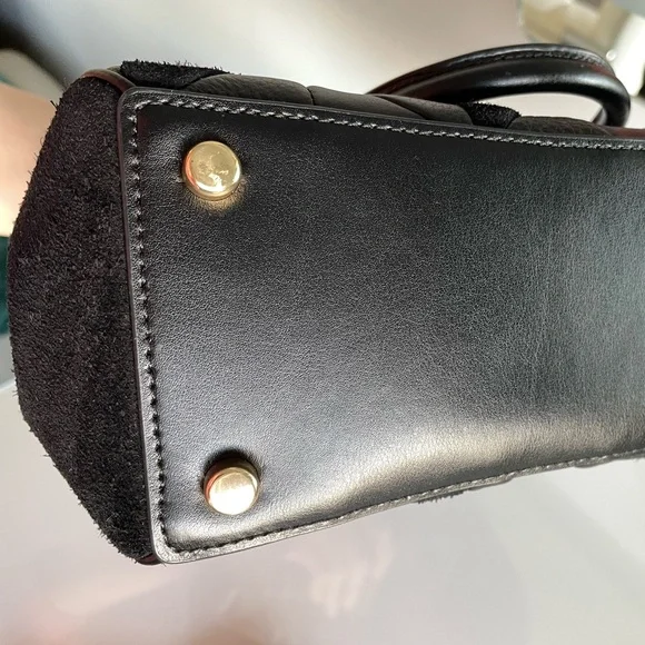 Coach Top Handle Bag Black - Picture 10 of 11